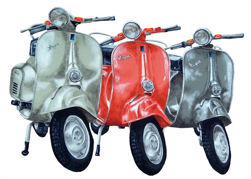 Vespa Trio 2